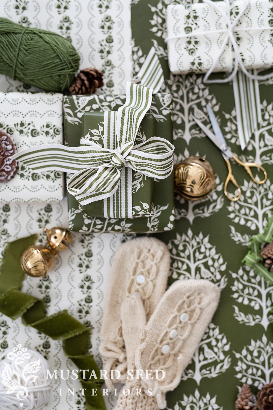 miss mustard seed wrapping paper designs | miss mustard seed
