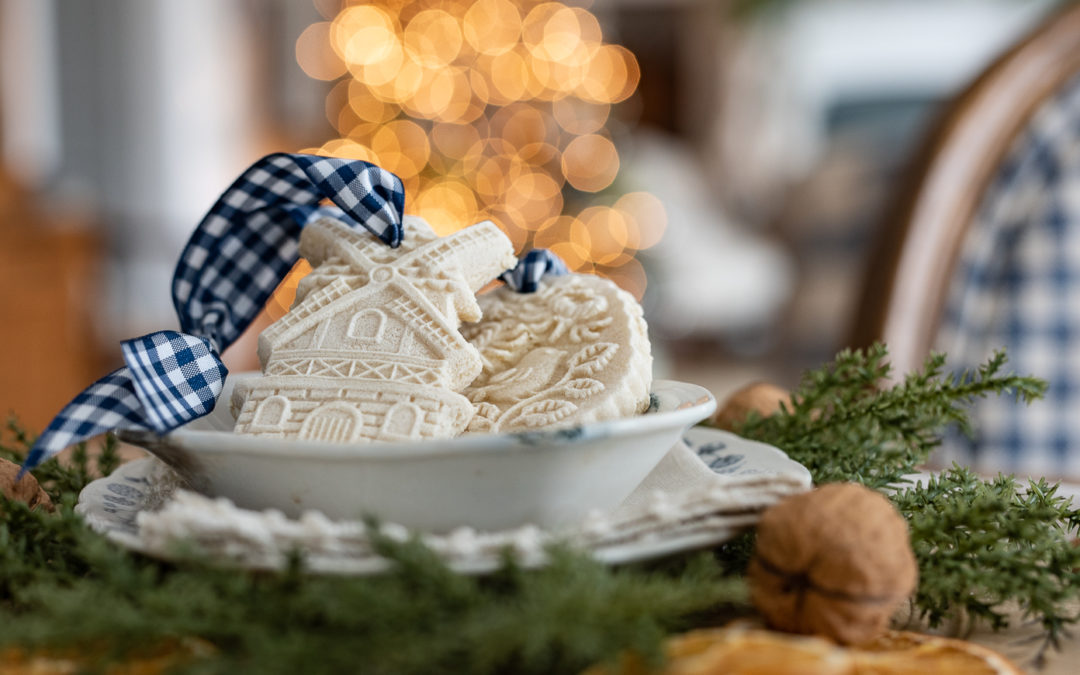molded salt dough ornaments | christmas crafts