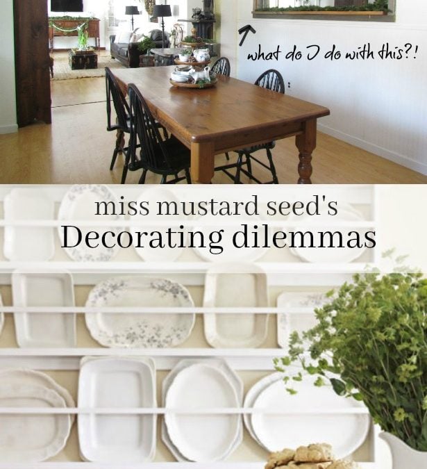 Decorating Dilemma | Marie – Hélène’s Kitchen