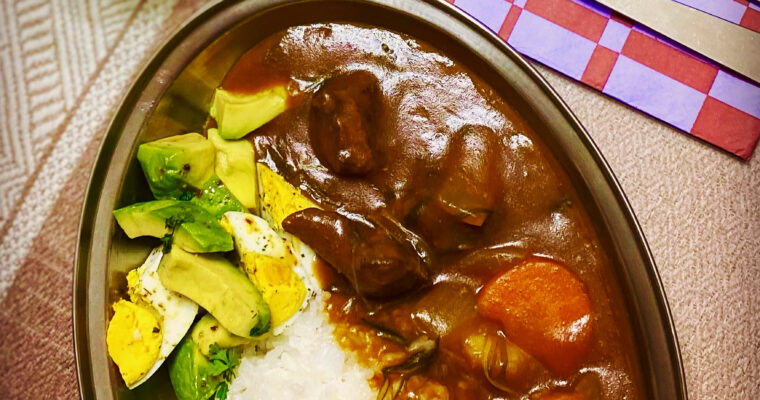 カレーとショートケーキと片栗粉