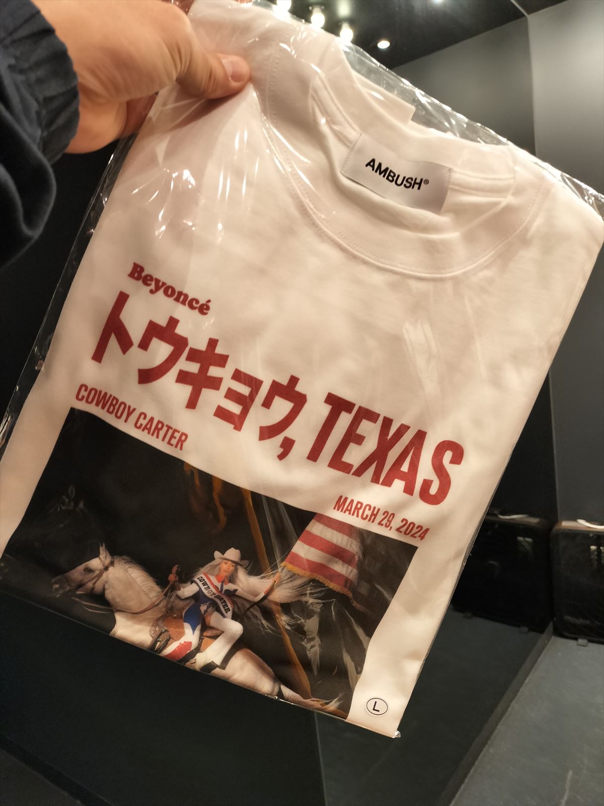 ビヨンセサイン会Tシャツ