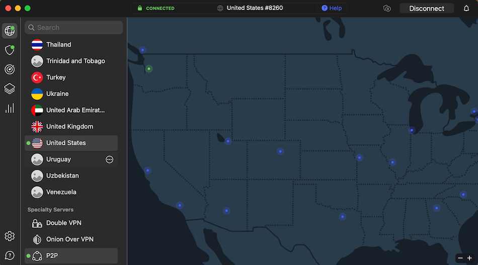 NordVPN app vs Surfshark