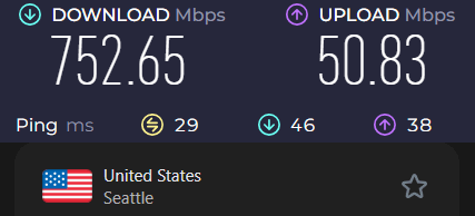 Surfshark speeds vs NordVPN