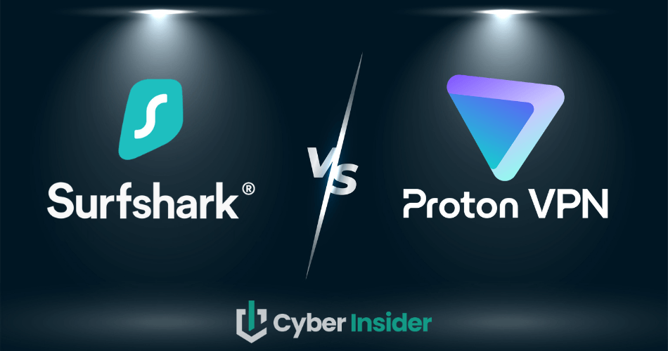 Surfshark vs. Proton VPN comparison