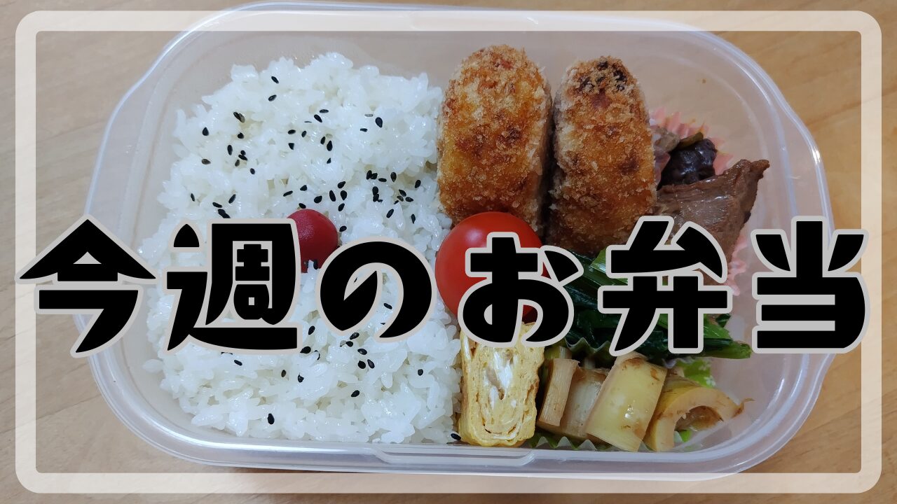 今週のお弁当2024.6.10