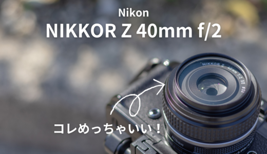 NIKKOR Z 40mm f:2