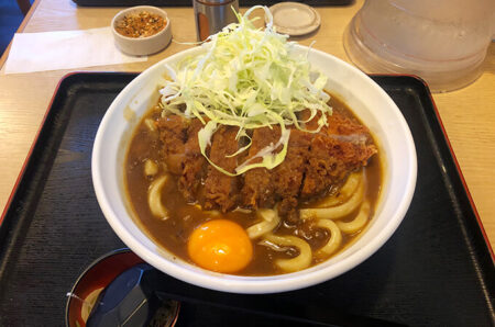 手打ちうどん　どんたく　かつカレーうどん