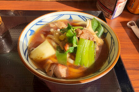 丸亀製麺　新 鴨ねぎうどん