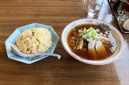 味の大進　セット　チャーハン＆ラーメン