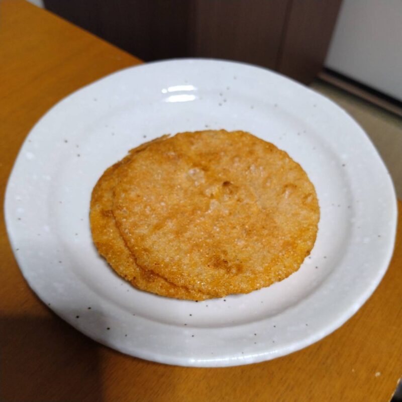 お皿に移したポテトスナック