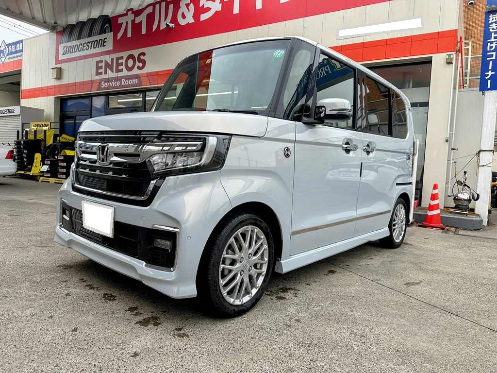 N-BOXを洗車半額＆ガソリン特売日だったのでドライブスルー洗車＆給油してきました(^^)