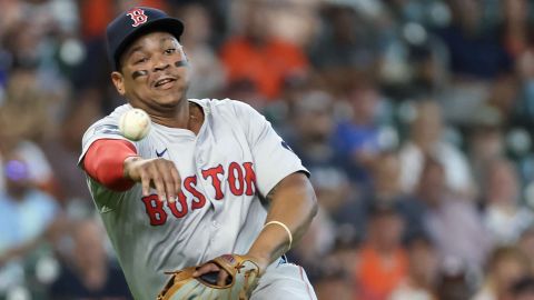 Boston Red Sox third baseman Rafael Devers