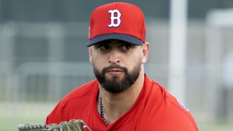 Boston Red Sox pitcher Patrick Sandoval