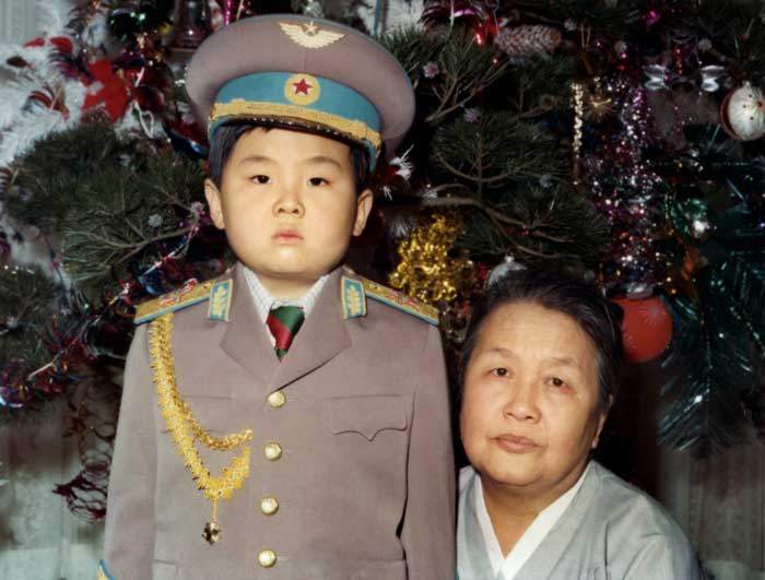 1975: Kim Jong-nam with his maternal grandmother