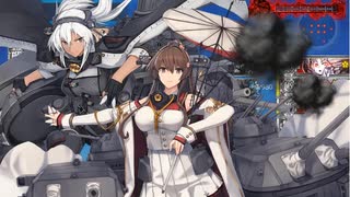 【艦これ2024早春E4-1甲】Cマスで”煙幕”を押し忘れ、悔しくて潜水マスで使ったガバガバなE4-1ラストダンス【新Z作戦改】