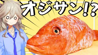 【料理】高級魚"オジサン"を食べてみよう！【VOICEVOX春日部つむぎ】