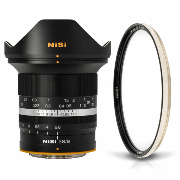 NiSi 9mm f/2.8 Sunstar Super Wide Angle ASPH Lens for Canon RF Mount + NiSi 67mm Armor FX UV Protection Filter Bundle NiSi 9mm Sunstar Super Wide Angle Lens (APS-C and M4/3) | NiSi Optics USA |