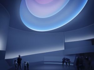 James Turrell Rendering of installation for the Solomon R. Guggenheim Museum, New York, 2012 Artificial and natural light Courtesy the artist