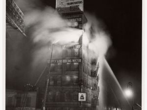 "Simply Add Boiling Water", Weegee, December 18, 1943.( Photo courtesy of International Center of Photography.