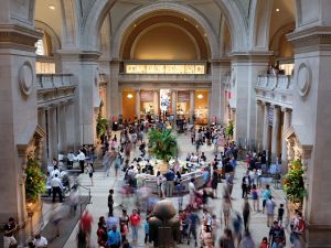 The Great Hall at the Metropolitan Museum of Art.