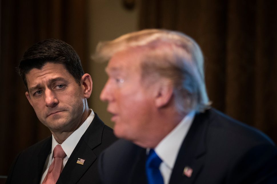 Trump Backhands Paul Ryan For Challenging His Controversial Immigration Plan