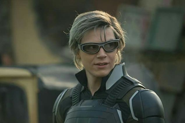 Evan Peters played Wanda's brother, Quicksilver, in Fox's X-Men films