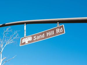 Sand Hill Road Sign