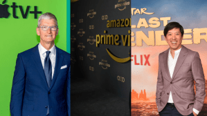 Apple TV+, Amazon Prime and Netflix