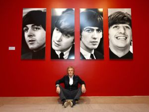 Sir Paul McCartney Visits Brooklyn Museum Exhibit, Paul McCartney Photographs 1963–64: Eyes of the Storm