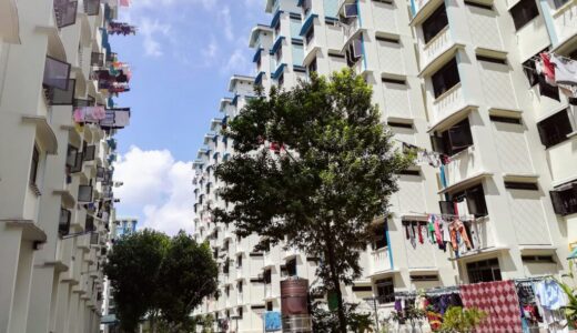 私のブログの原点である、シンガポールの住宅（HDB）写真の話。