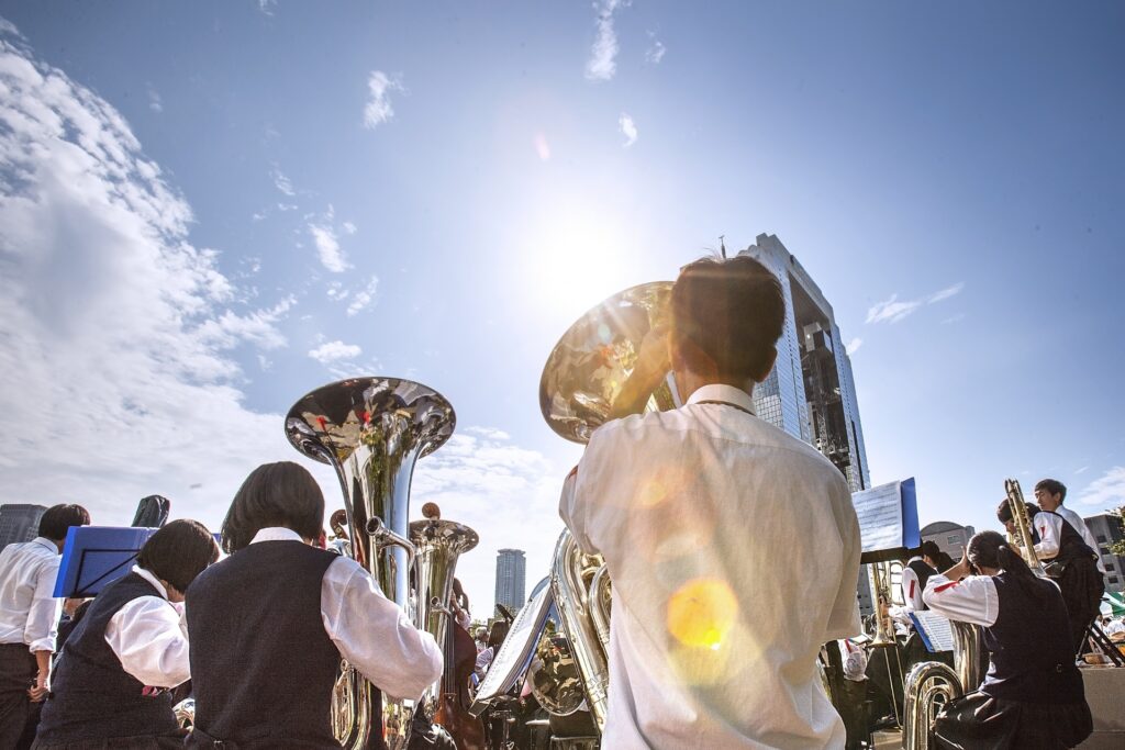 吹奏楽演奏