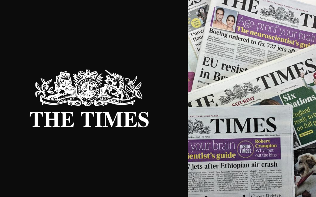 Opinary Success Story: The Times of London