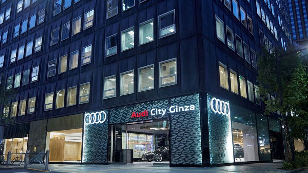 Audi City 銀座_アウディシティ銀座の外観　1050_3