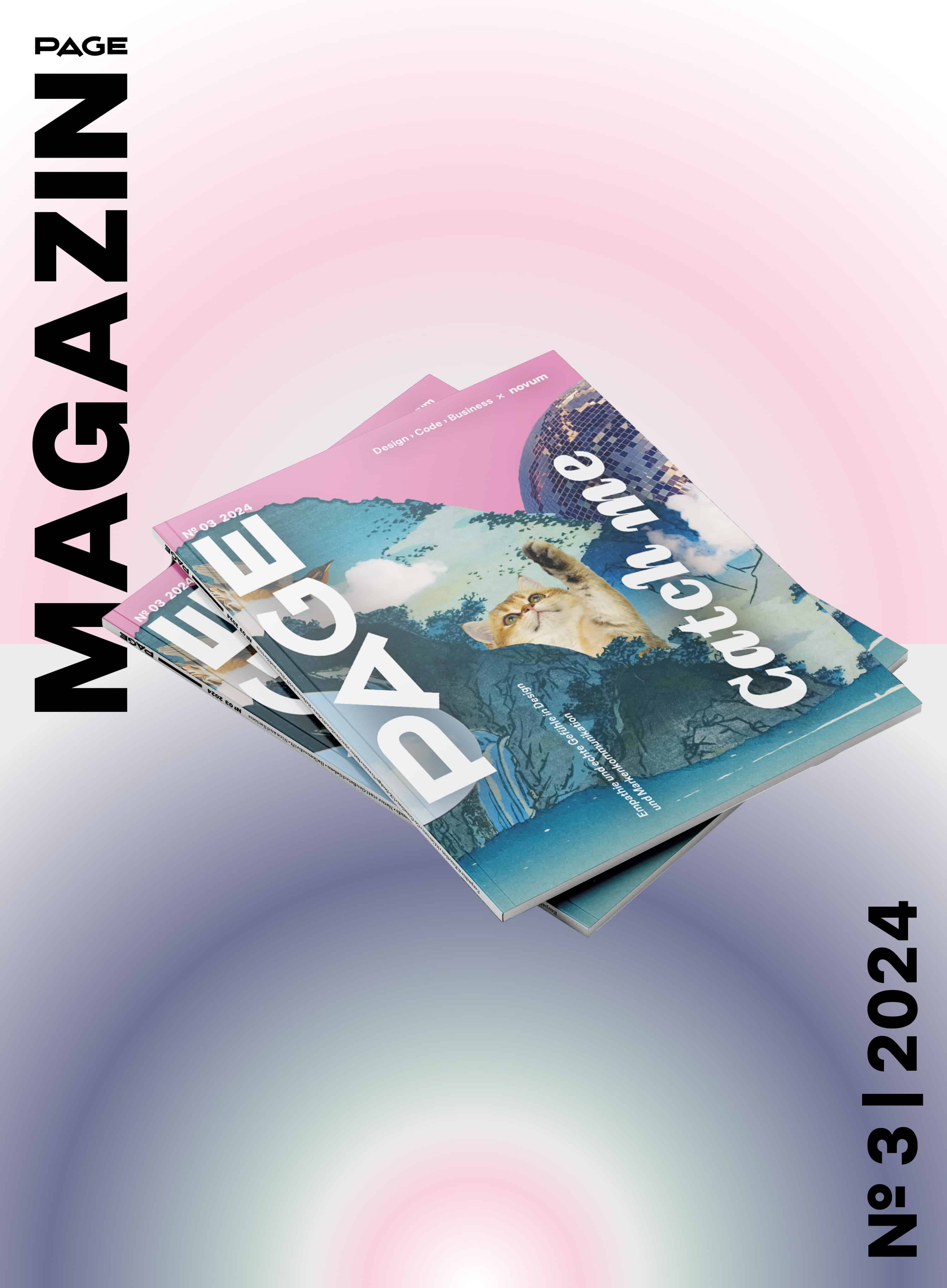 Mock-up von PAGE Magazin 3.2024