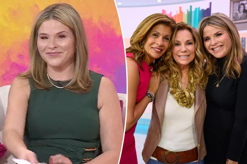 Jenna Bush Hager jokingly shades Kathie Lee Gifford on ‘Today’: ‘I came in and classed this place up’