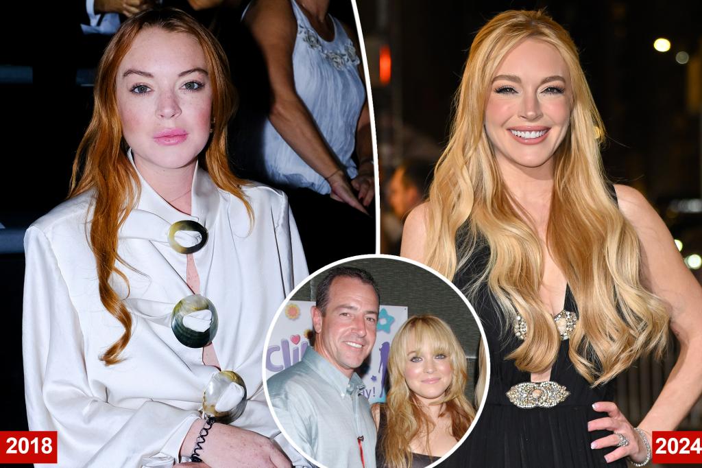 Lindsay Lohan ‘never had any plastic surgery,’ dad Michael says after speculation over new look