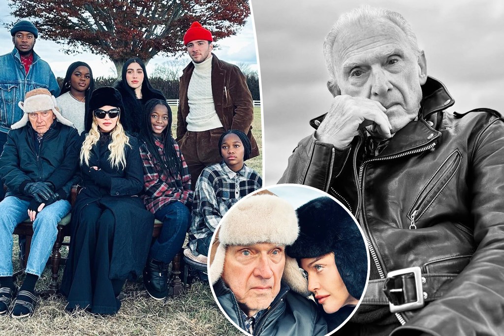 Madonna shares rare photo with father, all 6 of her children for Thanksgiving