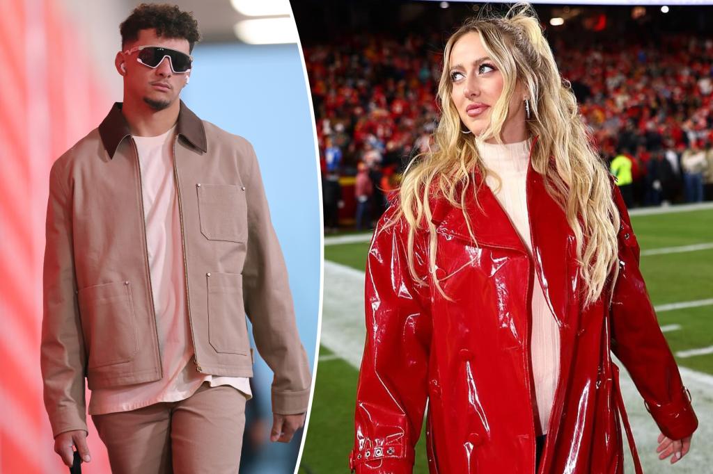 Brittany Mahomes drools over husband Patrick’s pre-game look: ‘I take pride in styling’ him