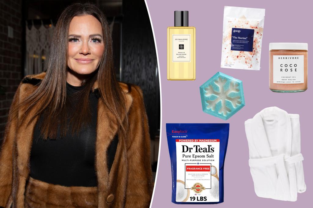 Meredith Marks’ bath must-haves include caviar and Gwyneth Paltrow’s detox soak