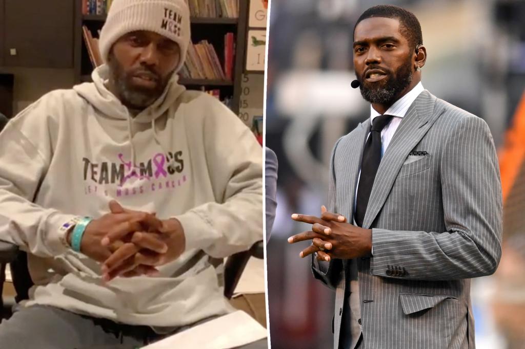 NFL Hall of Famer Randy Moss reveals secret cancer battle: ‘Been in the hospital for 6 days’