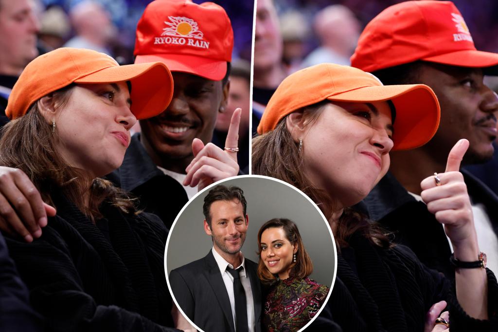 Aubrey Plaza and comedian pal attended NBA game 2 days before husband Jeff Baena’s tragic death