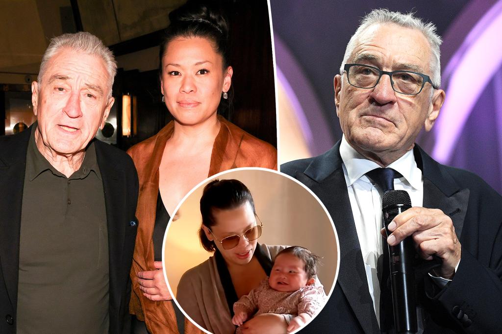 Robert De Niro, 81, confirms he doesn’t change diapers after admitting girlfriend does the ‘heavy lifting’ with baby