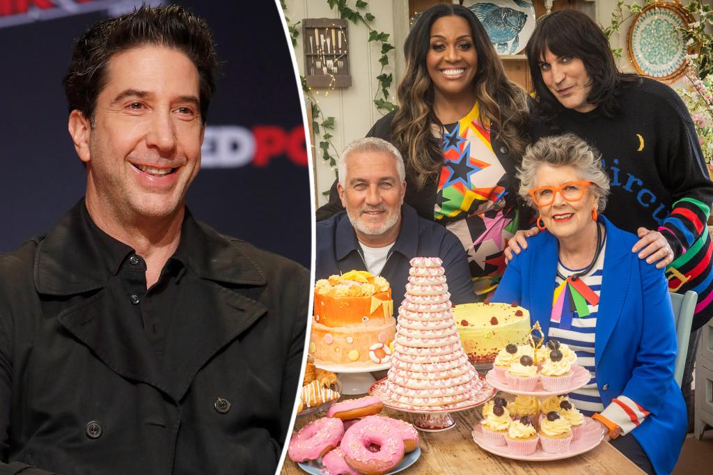 Even David Schwimmer tears up watching ‘The Great British Bake Off’