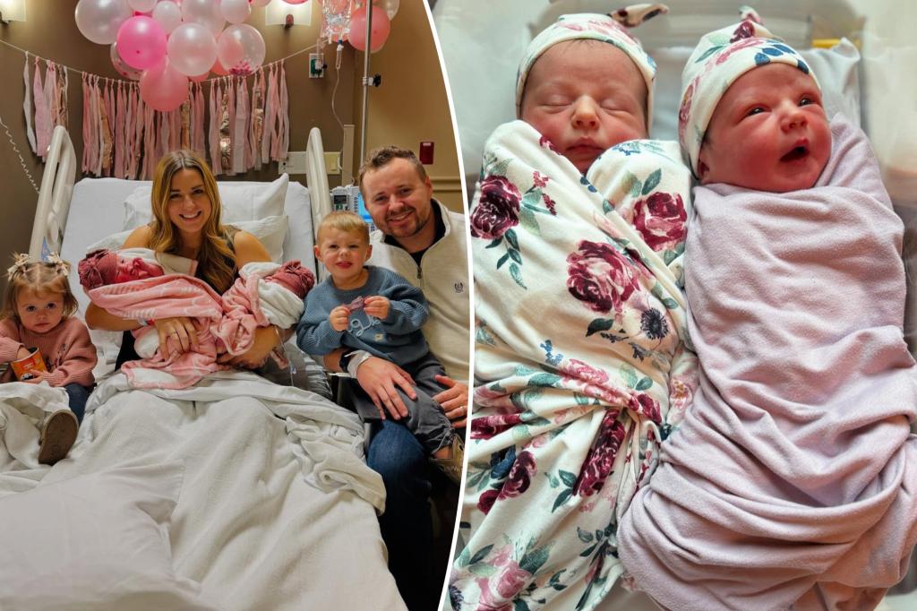 Jedidiah Duggar and wife Katey welcome twin daughters: ‘Completely captured our hearts’