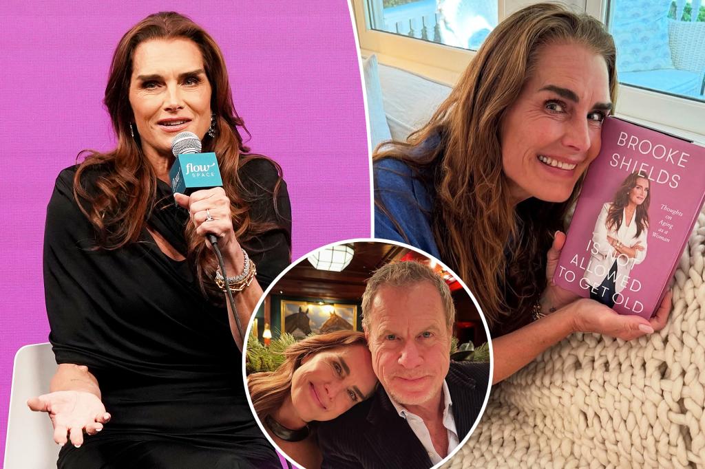 Brooke Shields, 59, admits she needs ‘lotions and potions,’ a ‘special pillow’ and ‘tequila’ to ‘fully enjoy’ sex