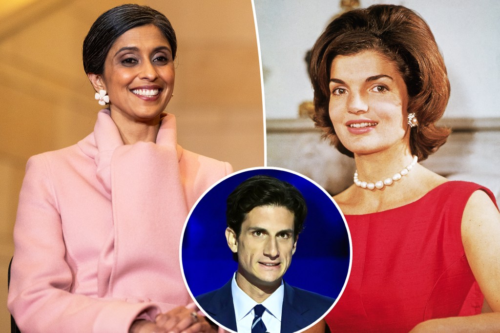 JFK’s grandson, Jack Schlossberg, awkwardly asks whether Usha Vance is ‘hotter’ than grandma Jackie Kennedy