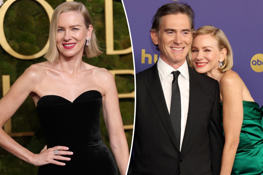 Naomi Watts: Billy Crudup made cheeky confession about his testicles when we first slept together