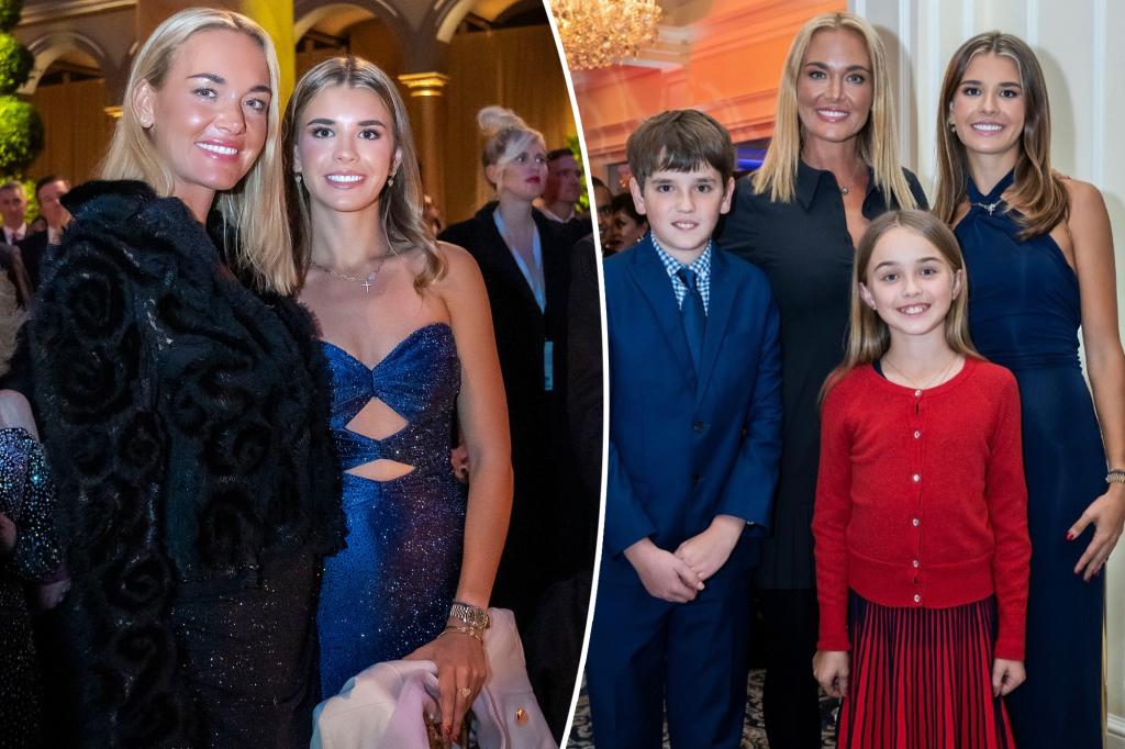 Kai Trump is mom Vanessa’s mini-me in unseen photos from grandpa’s inauguration weekend