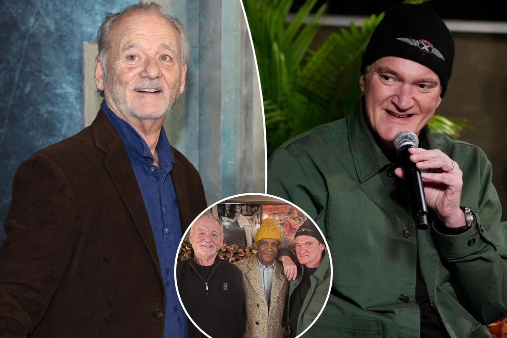 Quentin Tarantino, Bill Murray end ‘feud,’ at Sundance dinner with Elvis Mitchell