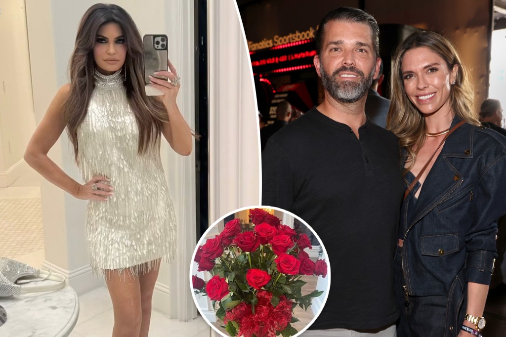 Kimberly Guilfoyle teases new romance with snap of Valentine’s bouquet after Donald Trump Jr. split